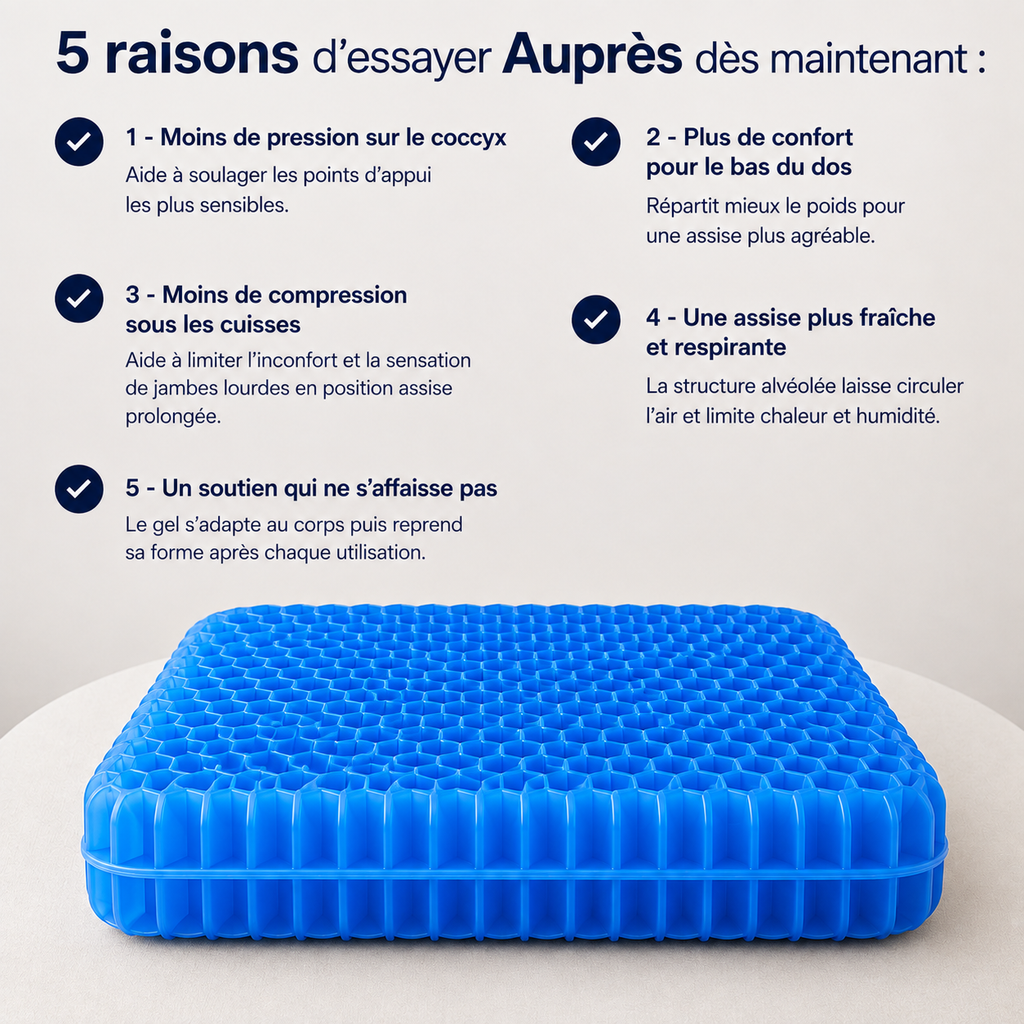Coussin en gel Auprès